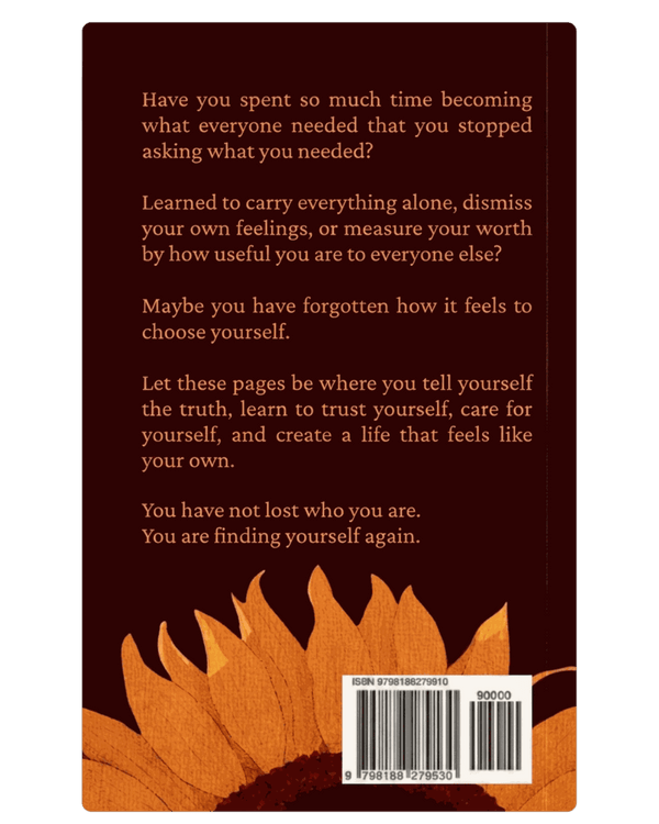 my truth is: a journal to love and find yourself again — back cover