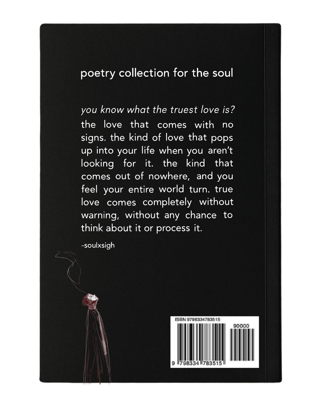soul's epiphany: poetry collection for the soul — back cover