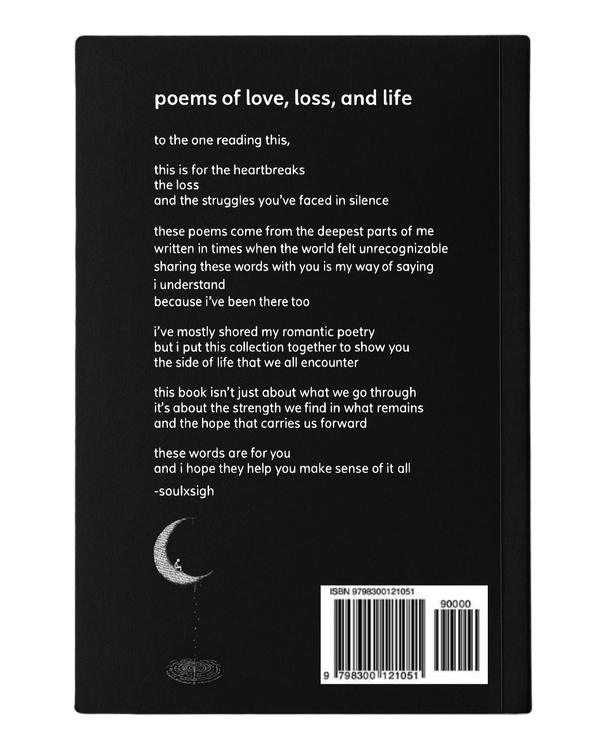 tears from the soul: poems of love, loss, and life — back cover