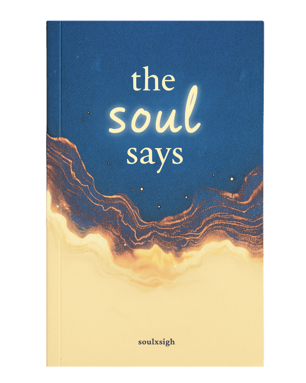 the soul says: guided poetry journal — front cover