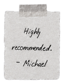 reader note: highly recommended — Michael