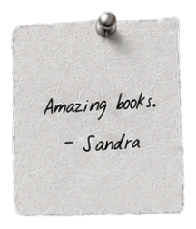 reader note: amazing books — Sandra